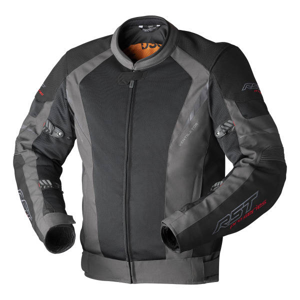 RST RST Pro Series Ventilator D3O Textile Jacket Black/Grey
